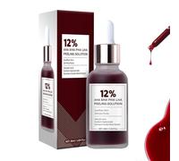 Soluzione peeling al 12% di AHA,BHA,PHA e LHA,nuova essenza potenziata all'acido salicilico,siero per la riduzione dei pori,olio purificante per la cura della pelle