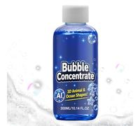 Soluzione per bolle di sapone per la macchina, 300 ml, lunga durata, grande | Concentrato per bolle di sapone per bambini, ragazze, Pasqua, compleanni, feste, San Valentino, feste in spiaggia