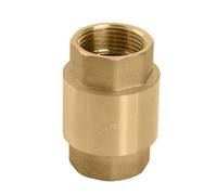Soluzione per condutture idriche 3/8"/1/2"/3/4" valvole di ritegno filettate Valvole di controllo del riflusso dell'acqua Semplice installa il controllo