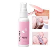 Soluzione per la Rimozione delle Unghie Press-on,Solido Pulizia Unghie - Spray 55ml per Togliere Smalto Finto Stampa Punta Francese Casa SPA Manicure Pedicure Principianti