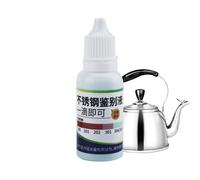 Soluzione per Prova Acciaio Inossidabile - 15 ml Liquido Preciso Di Rilevamento Elettrico - Soluzione identificativa dei metalli,Per Test Metalli Su Stoviglie In Casa Cucina Mensa Ristorante