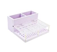 Soluzione per riporre gli attrezzi in pelle in PVC con fori multipli per organizzare in modo efficiente le officine domestiche