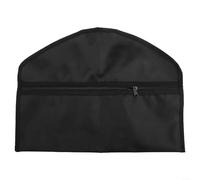 Soluzione portaoggetti da mettere sotto il gancio con tasca per oggetti di valore, 45 x 32 cm, realizzata in materiale Oxford impermeabile (nero)