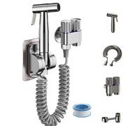 Soluzione Pulizia Bagno Efficiente Pressione Regolabile Spruzzatore Bidet Portat