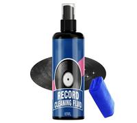 Soluzione Pulizia Dischi Con 65ml Portatile Asciugatura Rapida | Spray Detergente Per Dischi Per Casa Biblioteca i Musica Configurazione Audio Domestica Studio Di Registrazione