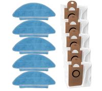 Soluzione Raccolta Polveri con 5 Confezione da Sacchetti e Panno Scopa per Kogan