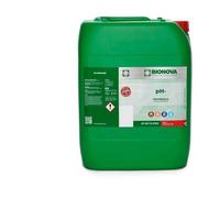 Soluzione regolatore nutrienti coltivazione bio bionova pH riduttore pH