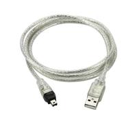 Soluzione rivoluzionaria per il trasferimento dati, da USB 2.0 a Firewire, Mini 4 pin maschio iLink, per uno scambio dati ad alta velocità,