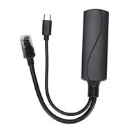 Soluzione splitter PoE di rete, splitter Ethernet conforme a IEEE802.3af/at con installazione plug and play, supporto uscita alimentazione Micro USB,