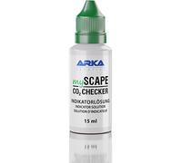 ARKA mySCAPE-CO2 Checker Liquid | 15 ML | Liquide de test CO2 permanent avec indicateur de couleur | Idéal pour les testeurs de CO2 dans tout aquarium d'eau douce | Aquascaping