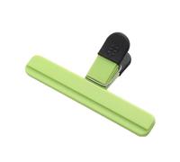 Soluzioni per la conservazione di snack domestici a prova di umidità, clip di tenuta per sacchetti per alimenti resistenti per snack da cucina, robusta tenuta ermetica, verde