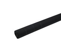 SOLUZIONIGIARDINO Telo Anti Erbacce TNT Tessuto Orto Pulito 1,6x10 m, Rotolo Tessuto Non Tessuto Prolipopilene Telo Nero per Orto Quadri 10x10 cm, Telo Giardino Anti Erbacce 55 g/m2