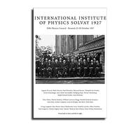 Solvay Conference Poster Solvay Conference 1927, Fifth Solvay International Conference, Physics Poster di chimica, in bianco e nero, decorazione da parete per soggiorno, 30 x 45 cm