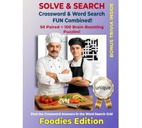 Solve And Search: Food-Themed Puzzles to Satisfy Every Food Lover’s Craving