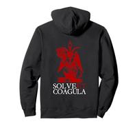 Solve Coagula Baphomet Life Transformation Antica Maglietta Pagana Felpa con Cappuccio