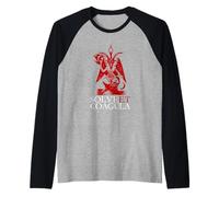Solve Coagula Baphomet Life Transformation Antica Maglietta Pagana Maglia con Maniche Raglan