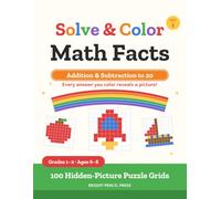 Solve & Color Math Facts: Addition and Subtraction to 20