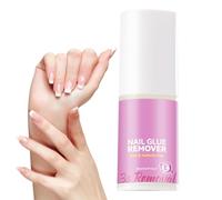 Solvente per colla per unghie - Solvente per unghie | Colla per rimuovere lo smalto, per unhie finte, per rimuovere il gel, spray ad azione rapida da 20 ml, per principianti, professionisti, salone q