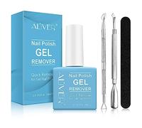 Solvente per smalto gel da 15 ml, kit di rimozione dello smalto gel, non c'è bisogno di ammollo o avvolgimento, rimozione gel per unghie 2-5 minuti, strumento per manicure fai da te facile e veloce a