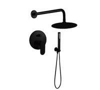 SOLVEX Set Doccia con Soffione e Doccetta,Kit Doccia da Incasso con Testa,per Bagno,SP-90111