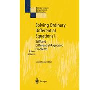 Solving Ordinary Differential Equations II: Stiff and Differential-Algebraic Problems: 14
