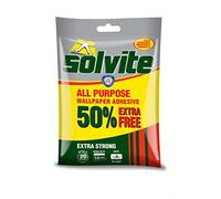 Solvite - Pasta adesiva multiuso, 5 rotoli + 50% extra gratis