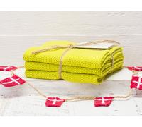 Solwang Panni Lavaggio Zitronelle Maglia 3er Set Strofinacci da Cucina Spültuch
