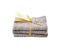 Solwang Panno CREMA GRIGIO ORGANICO 3 Panni Panni BIO