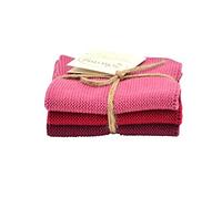 Solwang Strofinacci Bordeaux Rosso Combi in cotone Inossidabile