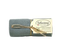 Solwang Strofinaccio da cucina artico verde lavorato a maglia asciugamano cotone