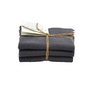Solwang Strofinaccio grigio scuro lavorato a maglia grigio acciaio cotone panni in acciaio inox