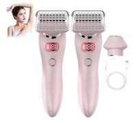 Solys Razor for Women, 2025 New Solys Razor wiith Removable Head, Wet & Dry Waterproof (Pink,2pcs)
