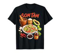 SOM Tam: Insalata Piccante per Amanti della Cucina Thai Maglietta
