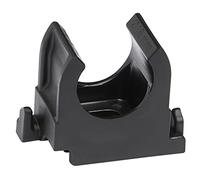 SOMA Clip di serraggio in plastica, nero, 16 mm, confezione da 50, fascetta di serraggio