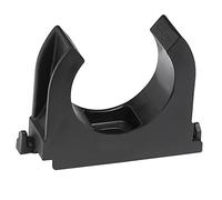 SOMA Morsetto per tubi in plastica, colore nero, 32 mm, 18 pezzi, resistente ai raggi UV