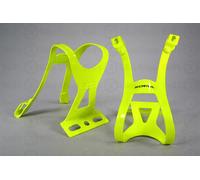 Soma Oppy X 1-Strap Punta Clip Neon Giallo S/M Paio Pista Cambio Fisso Strada