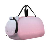 Somalia Flag Girls Duffle Bags Travel Tote Weekend Duffel Pernottamento Scarpa Scomparto Carry on Duffel Bag Boy, Elegante Blu Salmone Rosa Gradiente, classico