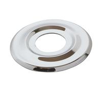 SOMATHERM FOR YOU - 2 rosette piatte al cromo stampaggio 20/27 - Diam. Ext. 55 millimetri