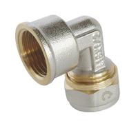 SOMATHERM FOR YOU - / 3764-16-15 - gomito a compressione per tubo Ø16 multistrato - Femmina 15/21 (1/2 '')