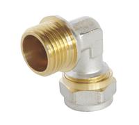 SOMATHERM FOR YOU - 3774-16-15S - Compressione a gomito per tubo Ø16 multistrato - Maschio 15/21 (1/2 '')