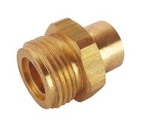 SOMATHERM FOR YOU B8923-12 SOMATHERM for YOU-B8923-12-Raccordo a saldare Ø12-maschio 20/150-Per Il Collegamento di Un Tubo Rame al Suo Dispositivo Alimentato in Butane o Propane, Grigio, Ø12