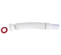 SOMATHERM FOR YOU - BB409 - collegamento estensibile 300 a 800 mm Dado in ottone nichelato 33/42 (1 "1/4) punta maschio incollare Ø32mm