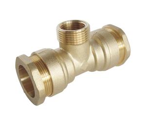 Somatherm for you - maschio ottone tex al centro per la tuba PE D63 - M50/60 - Tecnologia di montaggio a una vie che garantisce il giusto montaggio della connessione