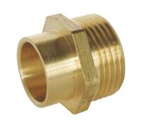 SOMATHERM FOR YOU - ottone giunto a saldare diritta - Male 20/27 - Per tubo di rame Ø18 - Borsa di 2 pezzi