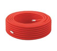 SOMATHERM FOR YOU - Rotolo Tubo Multistrato Preguainato Rosso Ø16 Lunghezza 50m - Acqua Calda e Fredda Sanitaria - Tmin 5°C/Tmax 100°C - Pressione Max 10 Bar - Barriera Antiossigeno