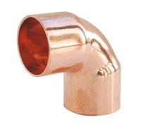SOMATHERM FOR YOU - Saldatura di rame Connettore - Gomito a 90 ° doppio femminile piccolo raggio Ø12mm (X10) - Conforme NF