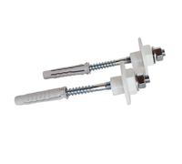 SOMATHERM FOR YOU - Set di 2 lavabo staffe di supporto per pareti solide - rondella eccentrica 8x90