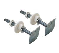 SOMATHERM FOR YOU - Set di elementi di fissaggio di supporto 2 lavabo a parete cava - rondella eccentrica 10x110