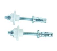 SOMATHERM FOR YOU - Set di elementi di fissaggio di supporto 2 lavabo tasselli vuoti + 8x50mm