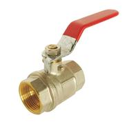 SOMATHERM PER TE - valvola a sfera - doppio femminile 40/49 - manico reversibile piatto - flusso ottimale con il passaggio totale